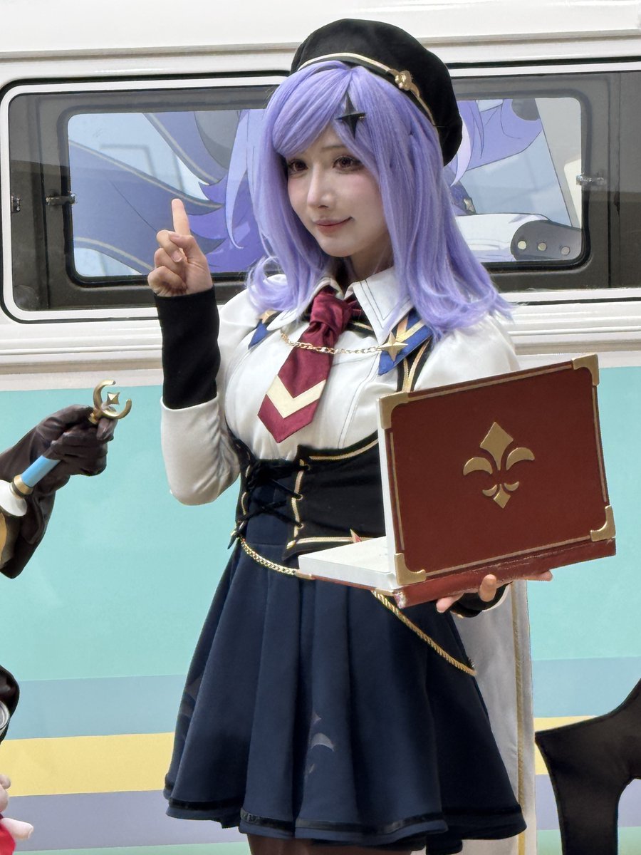 お*な様 ステラソラ　シア　コスプレ ステラソラのブースでコスプレイヤーさんの撮影会やってたから、アヤメ