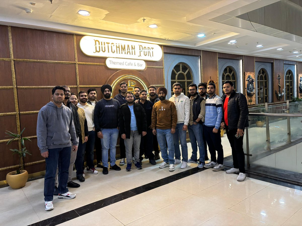 jabitsoft's tweet photo. This is how we celebrated the New Year at  Noida! A vibrant night filled with music, laughter, and unforgettable memories. We welcomed 2025 with great company, delicious food, and an atmosphere full of fun, excitement, and joy. Cheers to new beginnings! #NewYear2025
@jabitsoft https://t.co/ONxEsgZIaZ