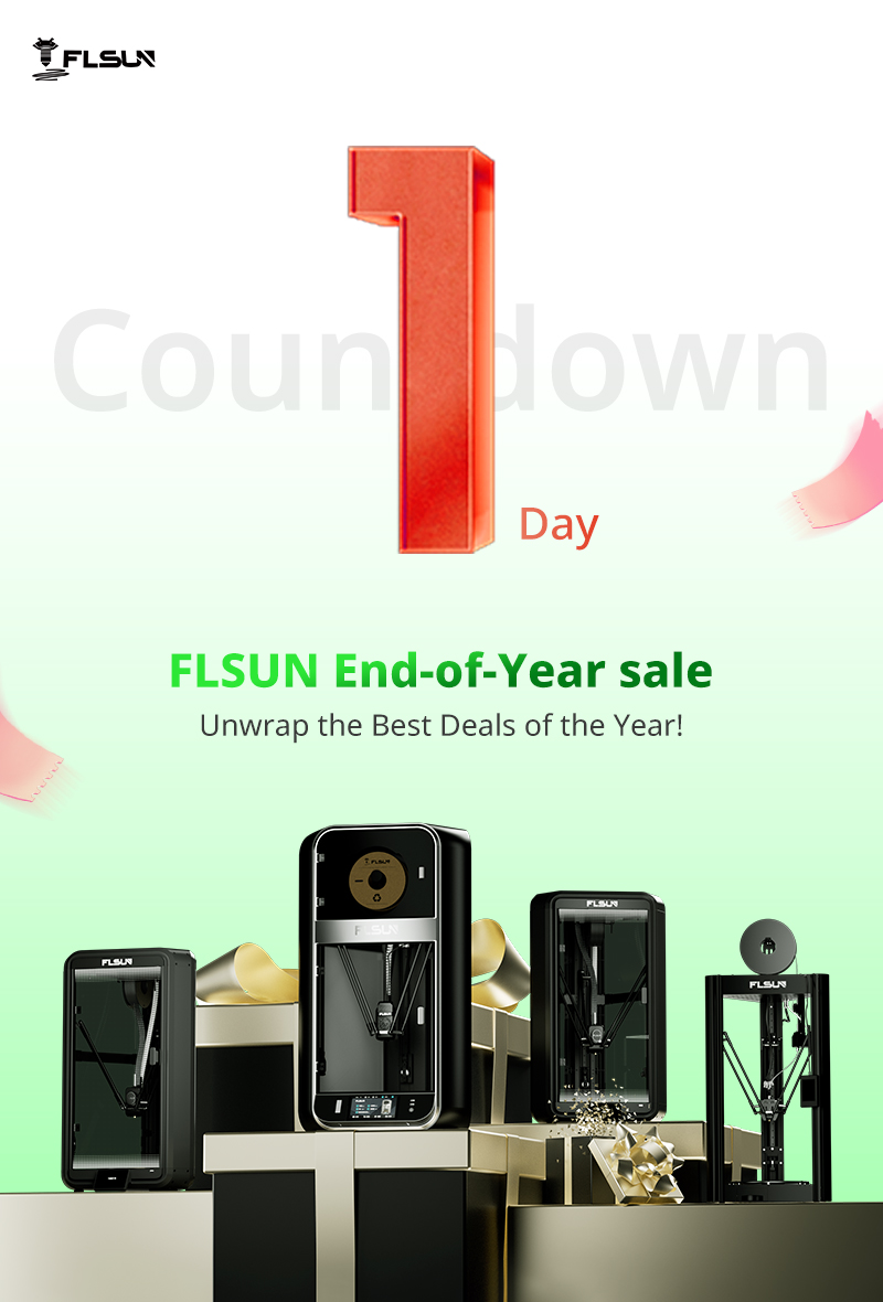 Flsun_official's tweet photo. 🏃♂️ Hurry Up! #EndofYearSale prices now!
https://t.co/kOrmAkp4rF
Miss it and you'll have to wait another year! Act fast to start the new year with cutting-edge tech!
#3Dprinting #FLSUN https://t.co/oCyJ5jHjwG