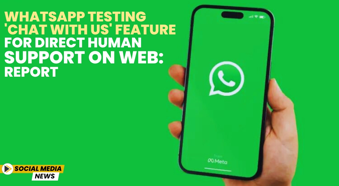 Thinkwithniche's tweet photo. WhatsApp Testing 'Chat with Us' Feature for Direct Human Support on Web: Report

Read the Complete News:
https://t.co/P5TMl1rXJj 

#WhatsApp #ChatwithUs #DirectHumanSupport @Thinkwithniche https://t.co/mqaoXONrQy