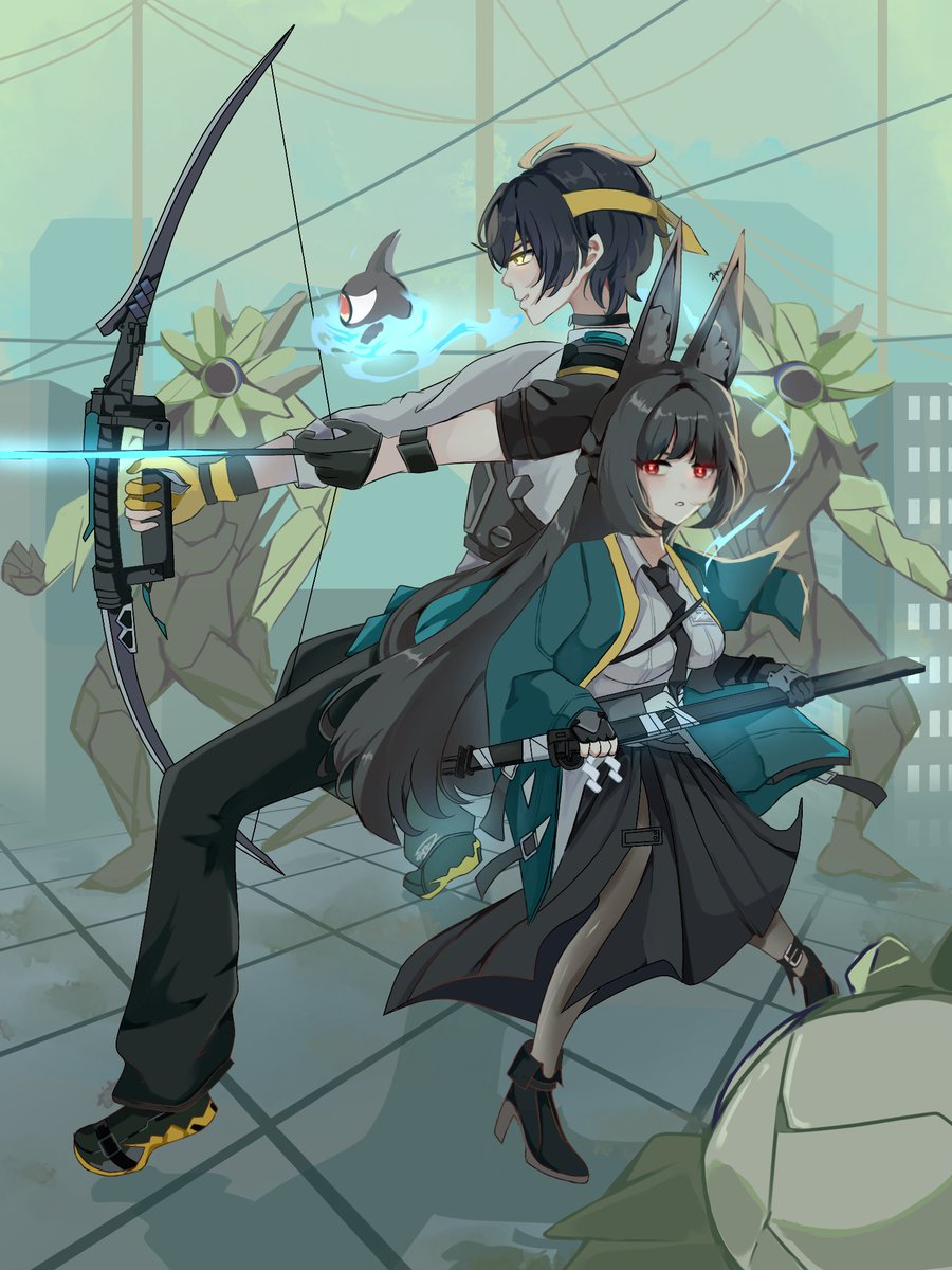 How was your Miyabi and harumasa pull so far? 

#zzzero #Zzzfanart #Miyabi #Harumasa