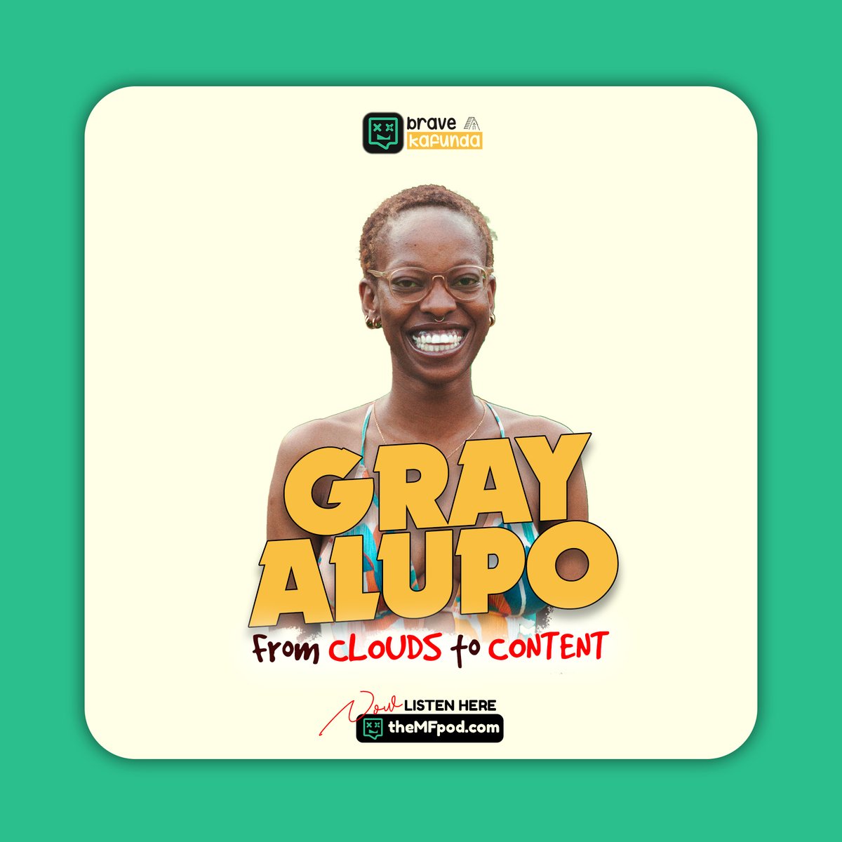 theMFpod_'s tweet image. “Playlist curation is more than music—it’s about creating an experience.” -@GrayAlupo
Discover how Gray is turning Ugandan music into a global experience on this week’s #theMFpod. 🚀✨
🎙️ Listen now: themfpod.com
🗨️ Share your favorite Ugandan party anthem below!