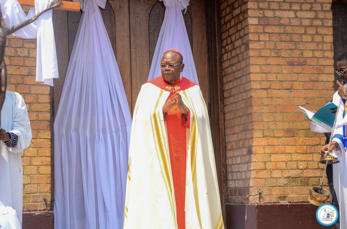 Cardinal Fridolin Ambongo Besungu tweet media