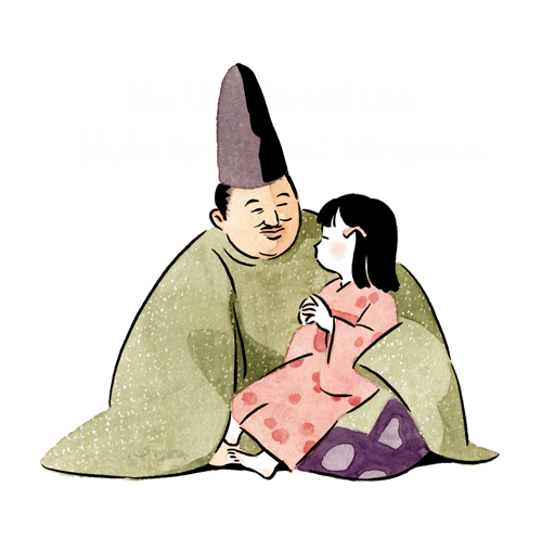 「オンデマンドで一気見しました。 #光る君へ 」|みなみのイラスト