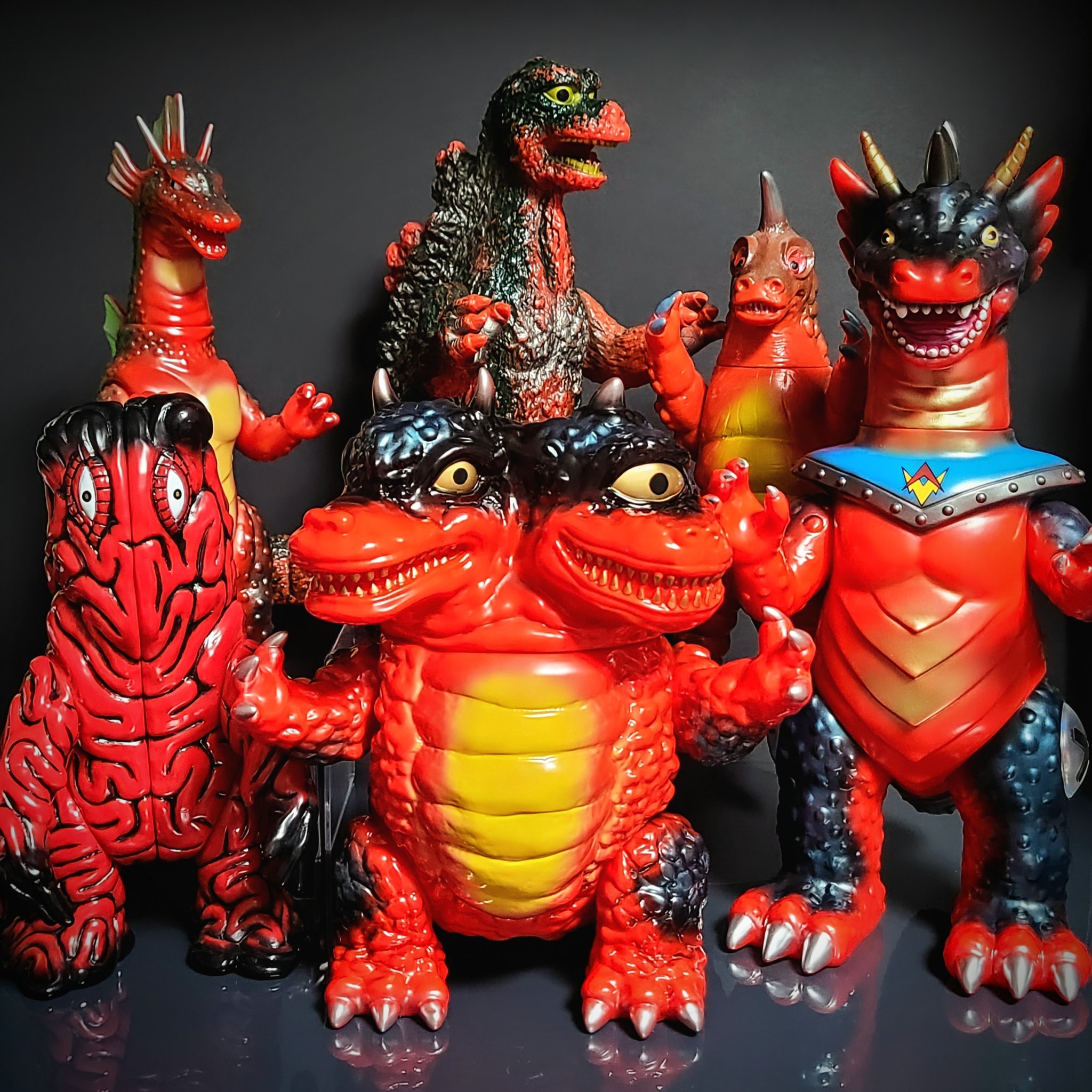 J*m様 LALATOY 双生恐竜王 ソフビ インディーズ