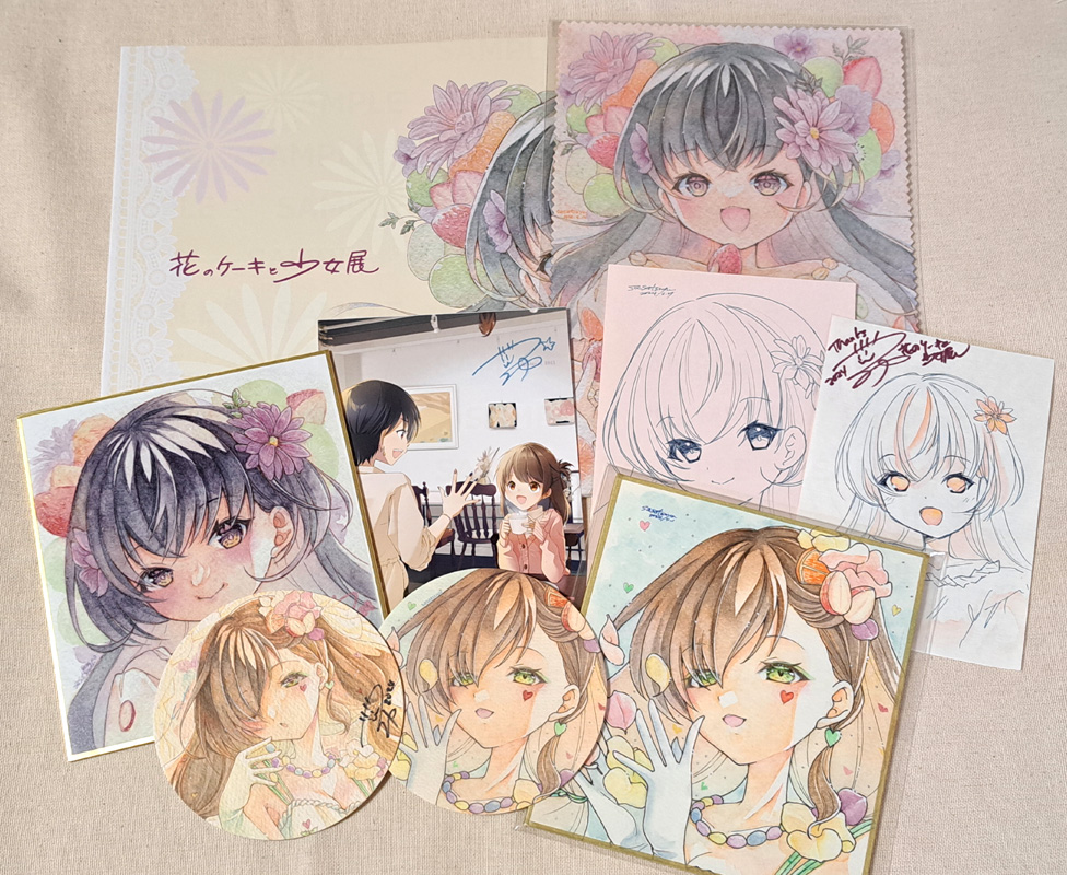 「冬コミご参加の皆様お疲れ様でした!イベント期間限定ミニ色紙リクエストのご注文あり」|ささつゆ🦊5/5【COMITIA144】H28b📚5/6【A40】参加のイラスト
