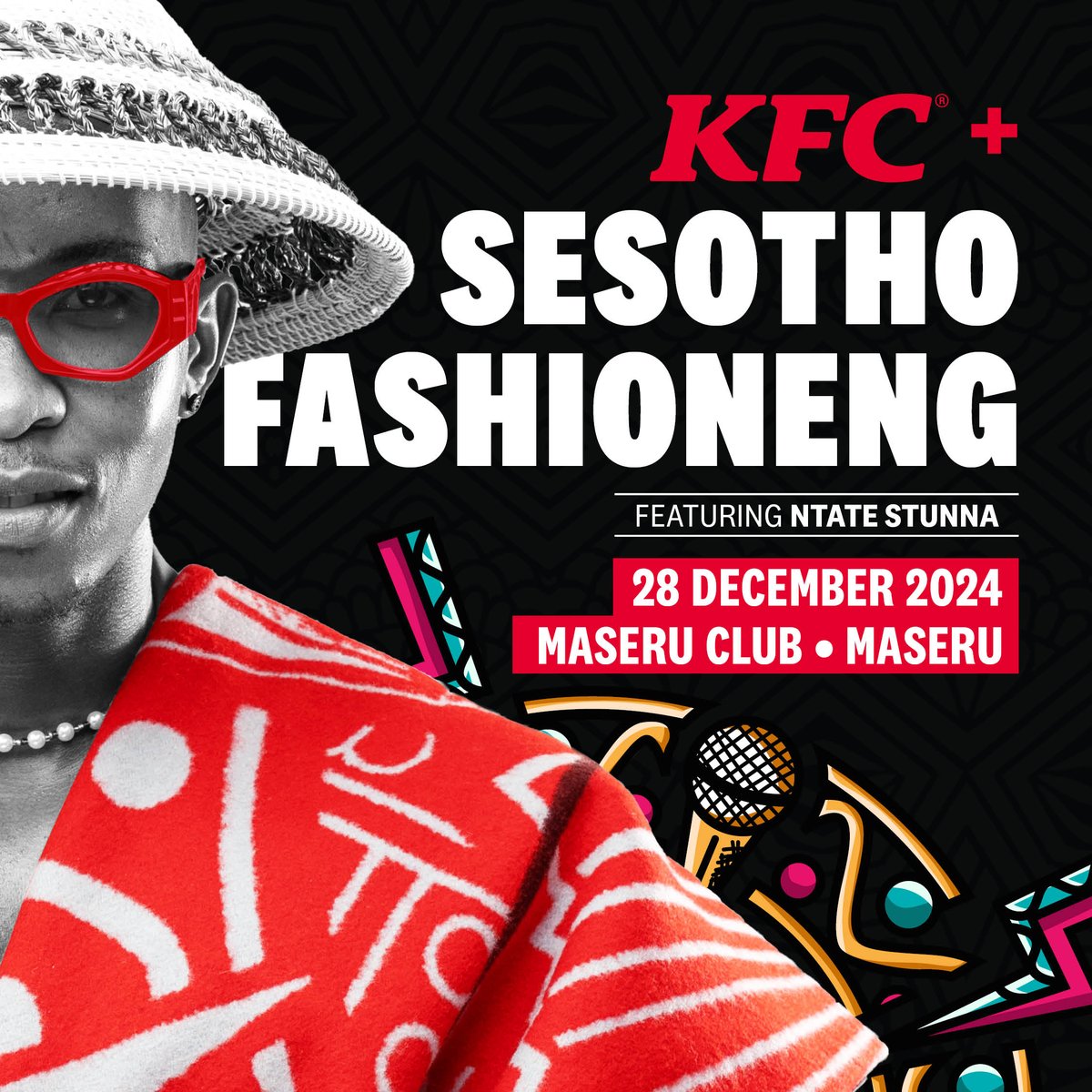 KFC_Lesotho's tweet photo. Did you have a great time at #SesothoFashioneng???
Show us! Tag  us in all your content from the event! https://t.co/C1tPeVdsbM