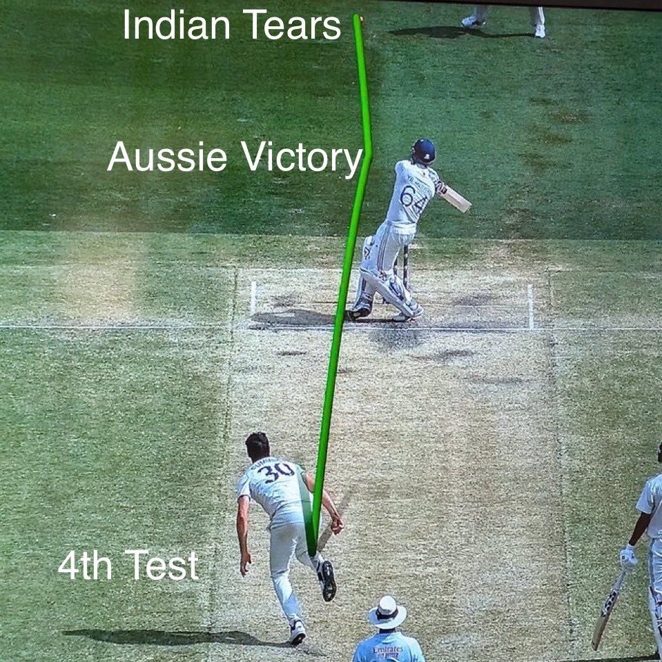 jounade_a's tweet image. Pajeet tears on the TL😍😍😍

#AUSvIND #BoxingDayTest #2024