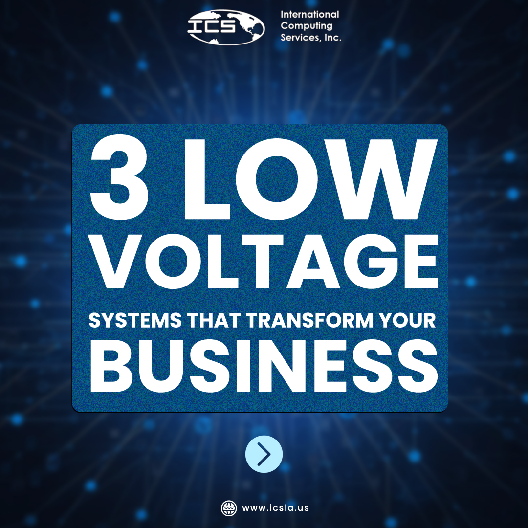 ICS_Meta_D's tweet image. Transform your workspace with low voltage systems: automated lighting, faster networks, and advanced security. Create a smarter office today!

#LowVoltageSystems #SmartOffice #ConnectedWorkspace #OfficeAutomation #StructuredWiring #NetworkSpeed #HVACAutomation #LightingControl