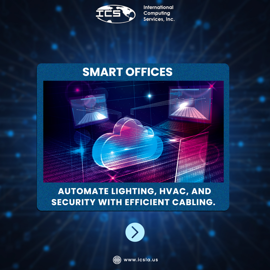 ICS_Meta_D's tweet image. Transform your workspace with low voltage systems: automated lighting, faster networks, and advanced security. Create a smarter office today!

#LowVoltageSystems #SmartOffice #ConnectedWorkspace #OfficeAutomation #StructuredWiring #NetworkSpeed #HVACAutomation #LightingControl