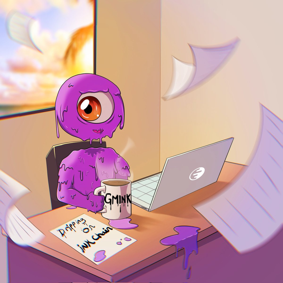 Gmink to everyone who says it back!💜

#Ink #NFTCommunity