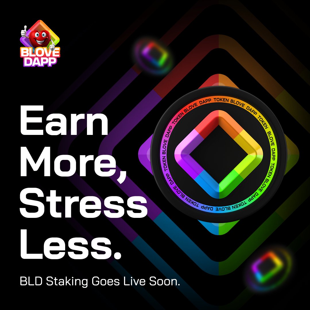 💰 Earn More, Stress Less! 🌟

BLD Staking is about to go LIVE! 🚀Get ready to secure your future and watch your rewards grow effortlessly. 🙌

No hustle, no hassle – just smart staking for big returns. 🙌
Set your goals, lock your BLD, and let your future shine. 🌟
👉 Ready to