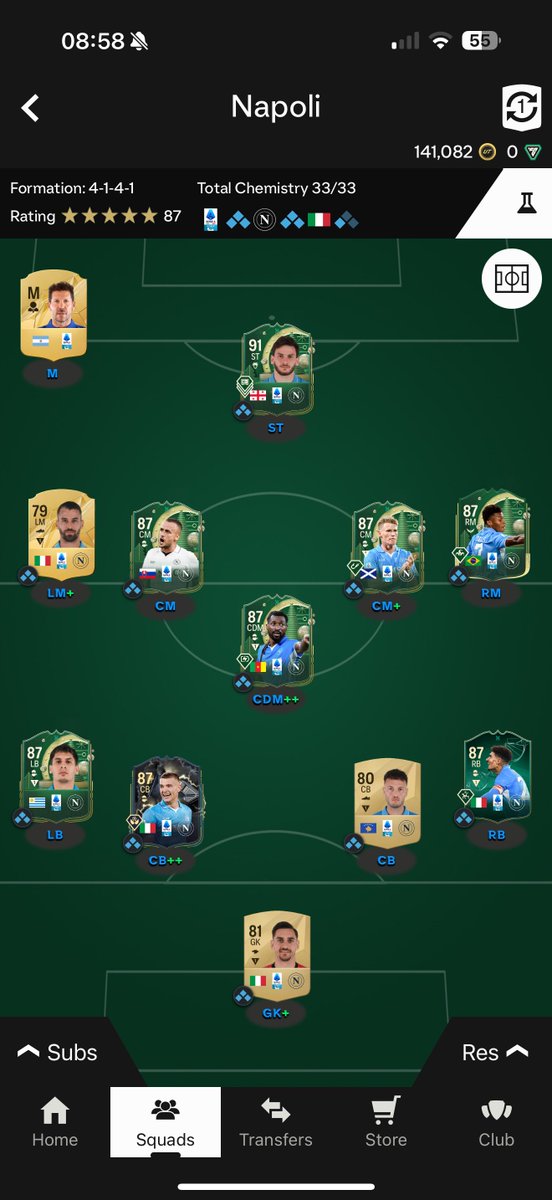 _CryptoGeee's tweet photo. @_FCPirate_ Napoli in progress. Keeper is the only issue here haha https://t.co/M1Rdcel53m