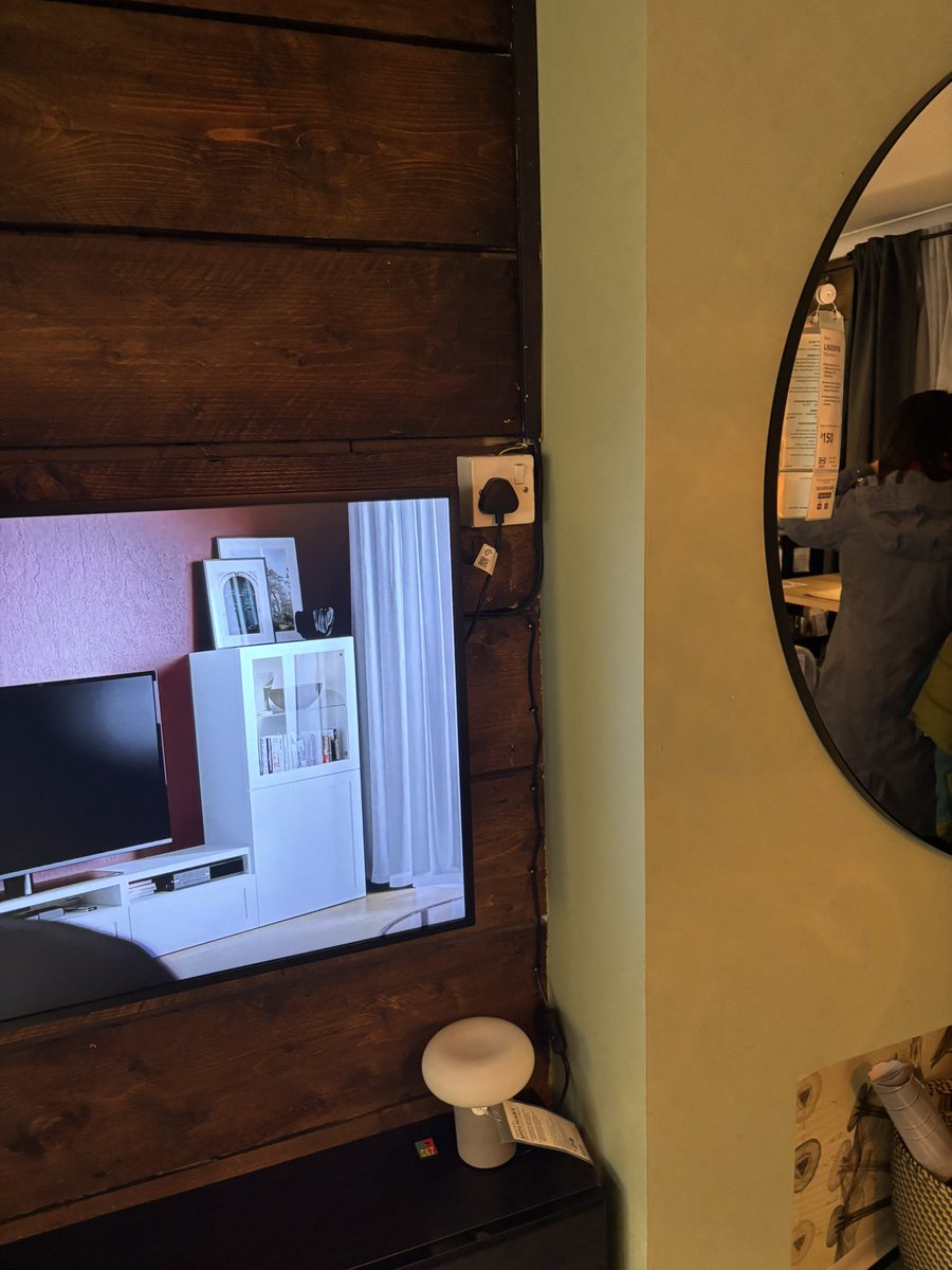 Hej! <a href="/IKEAUK/">IKEA UK</a> <a href="/IKEAUKSupport/">IKEA UK Support</a> We spotted this at your store in Wednesbury yesterday. Publicly accessible area. I think your in-store electricians should fix this ASAP - or you can DM us and we can attend if you like?