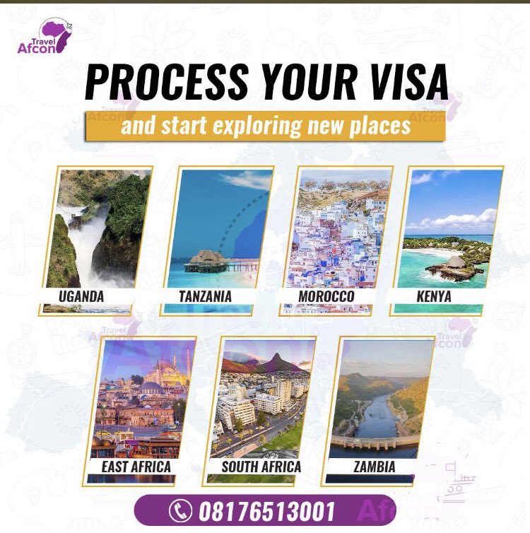 travelafcon's tweet photo. Happy new week travel buddies.💜

We are taking bookings for visa applications to these amazing destinations. You are one step away from achieving your travel goals. 

Send us a dm, let’s make it happen with ease. https://t.co/4WkMHrgtGP