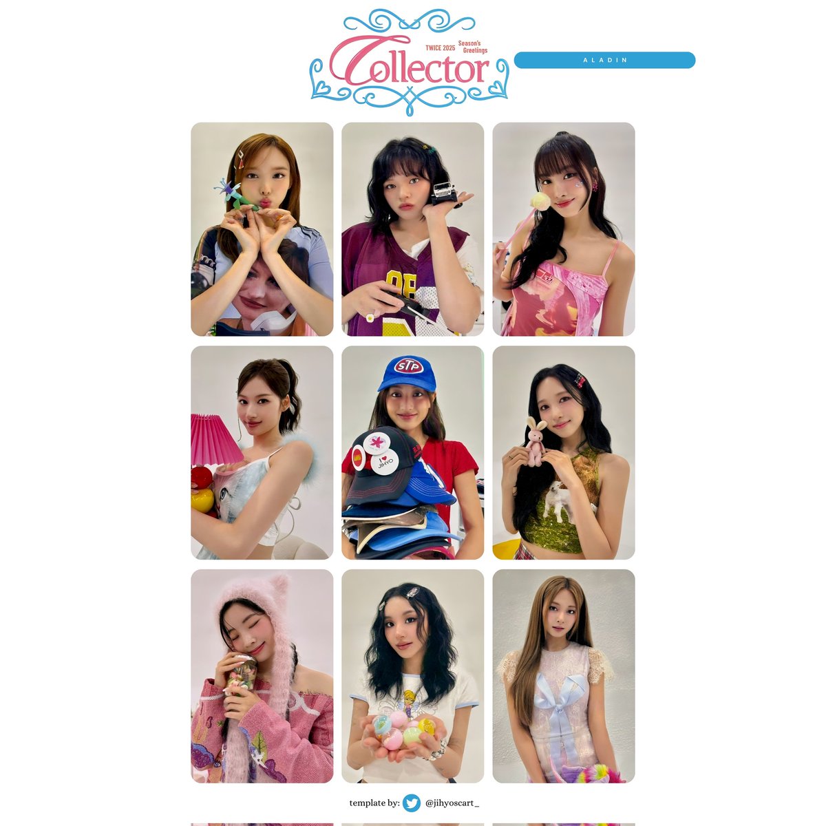 TWICE 2025 SEASONS GREETINGS〖COLLECTOR〗: PRE ORDER BENEFIT