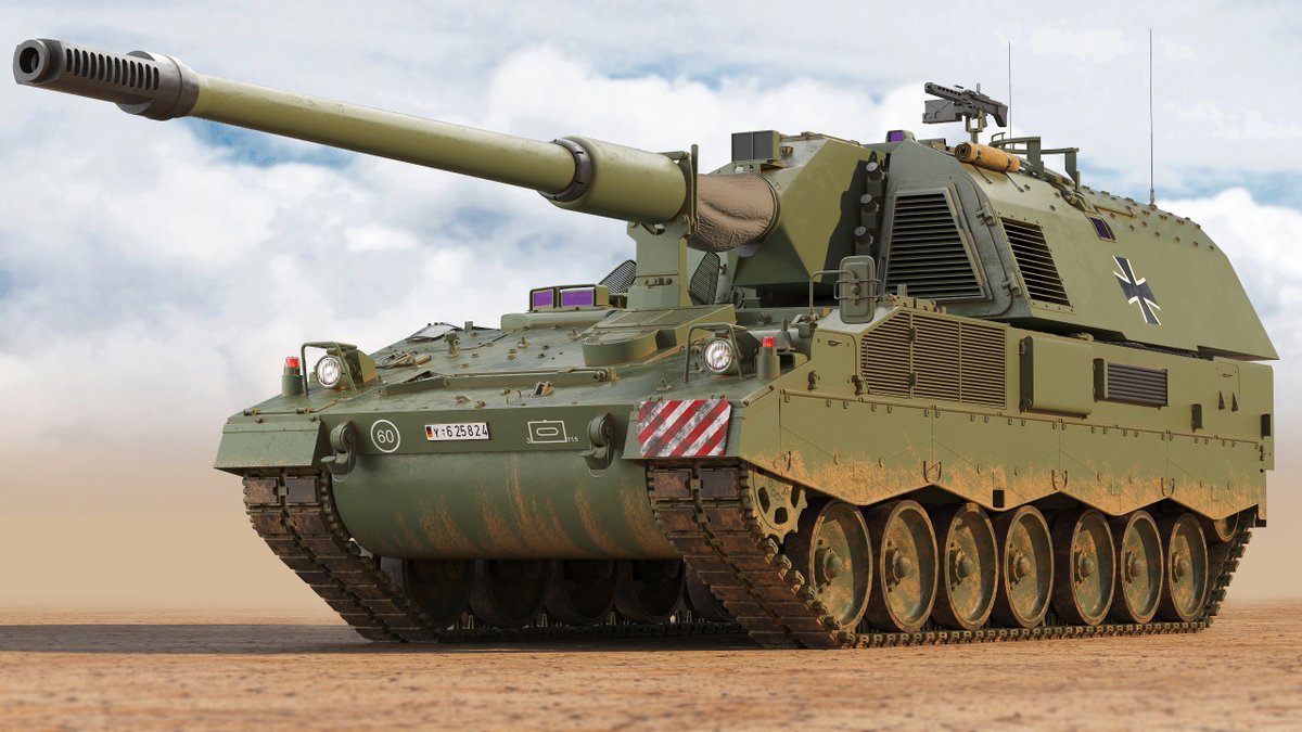 3D model SPH Panzerhaubitze 2000 howitzer by Stubborn3D 
youtube.com/watch?v=FU3PmM…
turbosquid.com/3d-models/sph-…