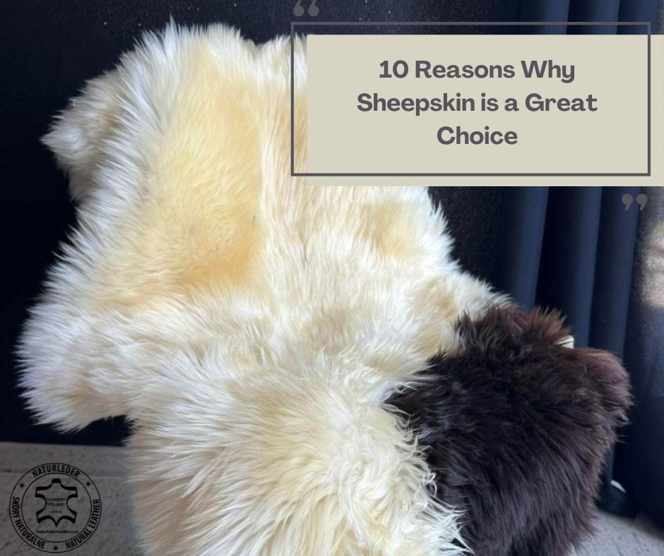 TanneryPoland's tweet image. Discover 10 reasons why sheepskin is a great choice! 🌿
➡️ adam-leather.com/blog/10-reason…

#TanneryPoland #AdamLeather #NaturalLeather #Sheepskin #EcoFriendly