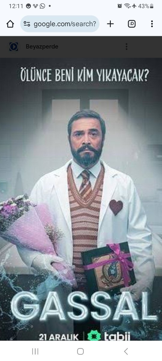 Yine abartili bir dizi diye baslayip, aglayarak ve gulerek bitirilen olaganustu bir dizi. Oyuncularda sahaneler. Bu dogallin icinde abartili muzik beni rahatsiz etti, simdi tekrardan izliycem.  #GassalDizisi <a href="/AHMTKURAL/">Ahmet Kural</a> #Gassal <a href="/tabiiresmi/">tabii</a> #ahmetkural <a href="/trt1/">TRT 1</a>