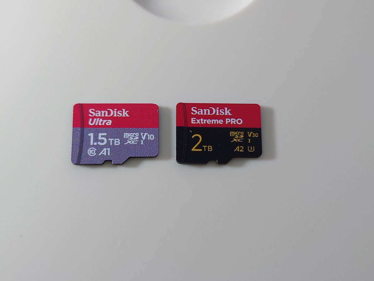 YukiNakazawa331's tweet image. 年末の大掃除ではなく、データの整理しています。

micorSDXCカード2.0TBが、割高な金額から、相応の金額に落ちてきた2TBのSDカードを、39,200円で購入しました。

ようやく、スマホのデータ整理が終わりました。

#SDカード #sdxc #microsd #大掃除2024