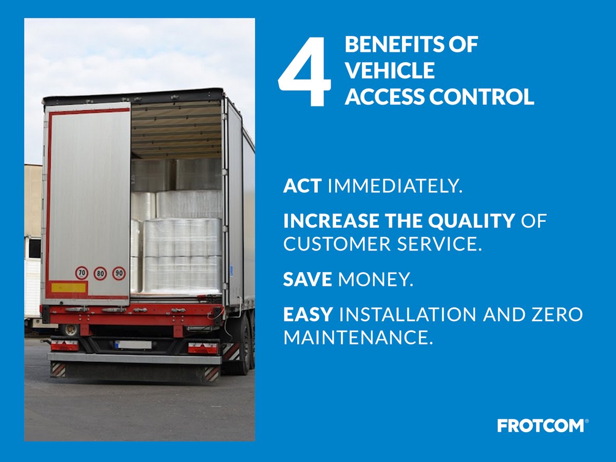 frotcom's tweet image. #Frotcom provides the necessary tools to restrict and secure access to your fleet cargo.

If you want to decide who gets in and what comes out, DM us to learn more.

#FleetManagementSoftware #VehicleAcessControlSystem