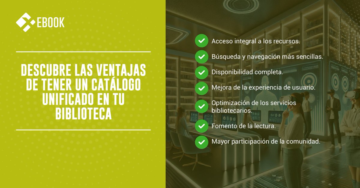 xercode's tweet photo. ➡️ Si deseas integrar los catálogos físicos y digitales de tu #biblioteca en #Xercode te podemos ayudar a hacerlo realidad con #𝐗𝐞𝐛𝐨𝐨𝐤, 𝐞�� 𝐒𝐈𝐆𝐁 𝐦𝐚́𝐬 𝐚𝐯𝐚𝐧𝐳𝐚𝐝𝐨 𝐝𝐞𝐥 𝐦𝐞𝐫𝐜𝐚𝐝𝐨.
📚 ¡Descúbrelo! 🔗 https://t.co/RMcotyFJPj https://t.co/FcsUqrTdIC