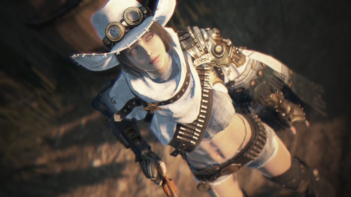TaaffeDesert's tweet photo. デッドアイはちょっとした仕草がかっこいい
新規髪型も２つともすてき
そしてみんな腹筋は盛っている。私もです

#黒い砂漠PC https://t.co/F2g0jUZSVy