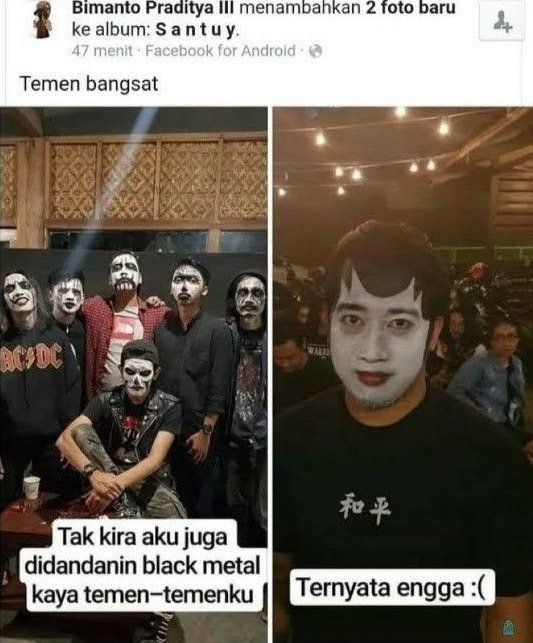SERBA-SERBI KELAKUAN RANDOM NETIJEN

Gamau ketawa sendiri. Makin kesini makin ada aja gebrakannya 😭