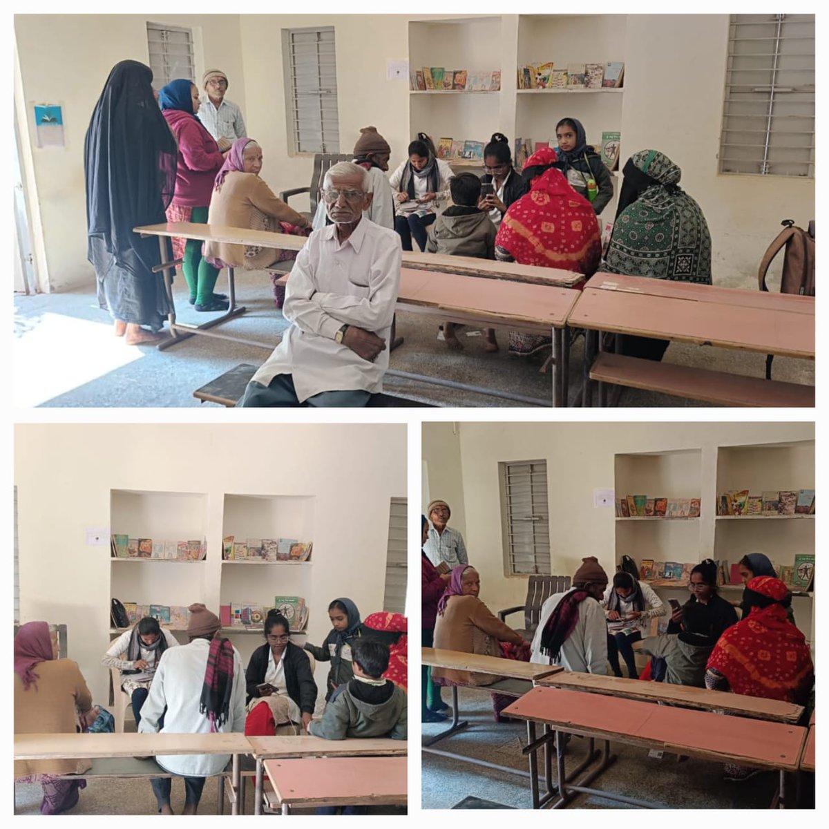 SbccNktTaluka's tweet photo. આજરોજ તારીખ 30/12/2024 ના રોજ Sc Lakshmipar સ્ટાફ દ્વારા RAMPAR SERVA ખાતે આયુષ્માન કાર્ડ નો કેમ્પ રાખવામા આવ્યો, જેમા મોટી સંખ્યા મા લોકો એ લાભ લીધો હતો.....
BY CHO,FHW,MPHW,ASHA https://t.co/g1hxtUs6Cd