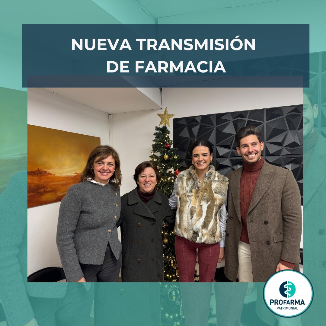 ProfarmaP's tweet image. Gracias Bertina y Cristina, ha sido un honor acompañaros en este proceso. ¡nuestros mejores deseos para este nuevo año, lleno de grandes retos y oportunidades!. 📍C/ Francisco Umbral 8. Majadahonda, Madrid.  #transmisiondefarmacia #comprayventadefarmacias #financiacionfarmacia