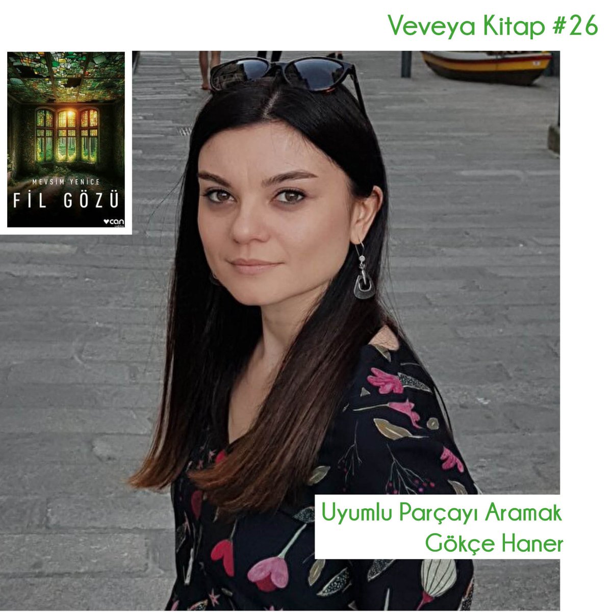 Gökçe Haner, Mevsim Yenice’nin öykü kitabı “Fil Gözü“nü inceledi: Uyumlu Parçayı Aramak.
<a href="/MevsimYenice/">Mevsim Yenice</a> <a href="/dilemma_gkc/">gokcehaner</a> <a href="/canyayinlari/">Can Yayınları</a> veveya.net/veveya-kitap/v…