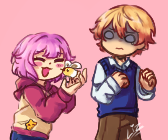 Also to catch up,,
Day 7: Free day but also maybe Pokémon AU (?)
This is based on an Rp lol
#TsukaemuWeek2024 #emukasa #司えむ週2024 #tsukaemu
