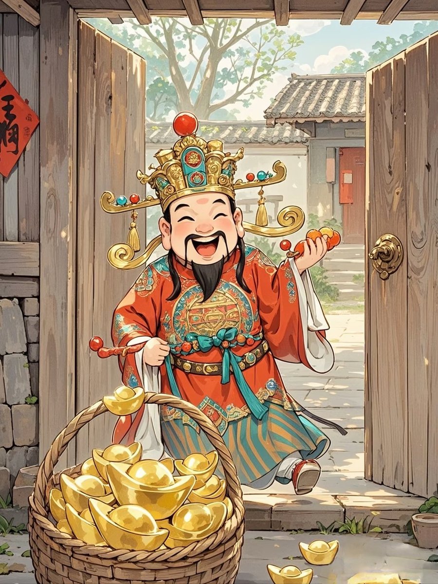 愿你的财运不请自来
愿你发财被爱
愿你有钱有闲有趣有盼有爱