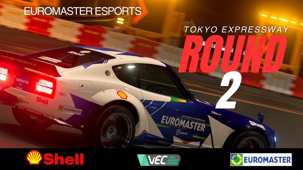 🏁 Race day

📍VEC <a href="/Mach25Gaming/">Mach25 Gaming</a> 

🌍 Tokyo Expressway
👨🏽‍✈️ <a href="/antonioSK20/">AntonioSK</a> 
🏎️ Fugu Z
⏰20:30

¡Nos vamos a las calles de Tokyo para una segunda ronda que va a ser un espectáculo!😈

¡VAMOS!💙