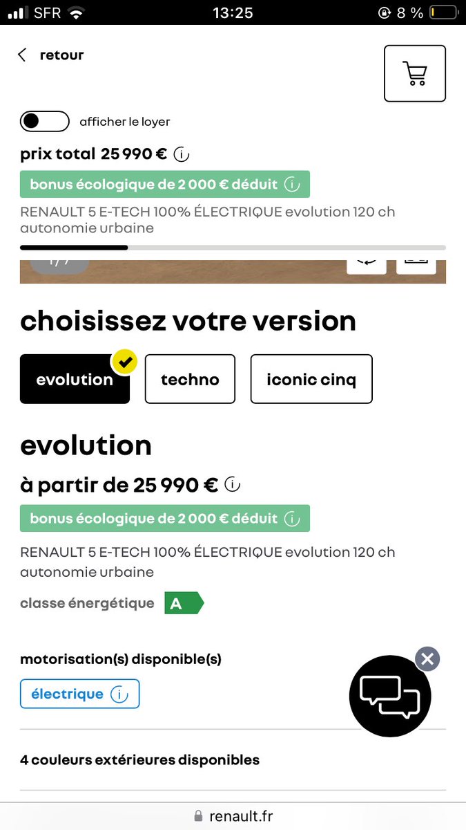 remi__glbs's tweet photo. @aliciapleure En 2024, la R5 coûte 27.990€ , l’info est pourtant accessible en 2 clic. Si tu veux mettre en avant l’inflation, soit objectif et prend la version de base. https://t.co/0LsrUD6ypz