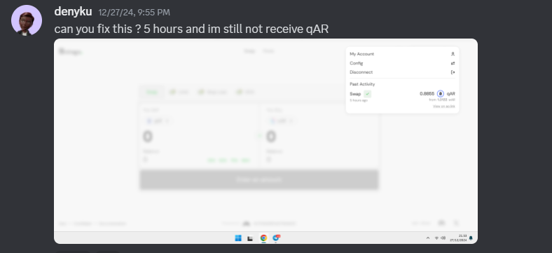 _Adhisti04's tweet photo. 🚨Beware of scams by @autonomous_af  
DON'T USE BOTEGA SWAP 
MANY PEOPLE HAVE LOSSES AND DEV IS NOT RESPONSIBLE FOR IT https://t.co/ULhQr5Junn