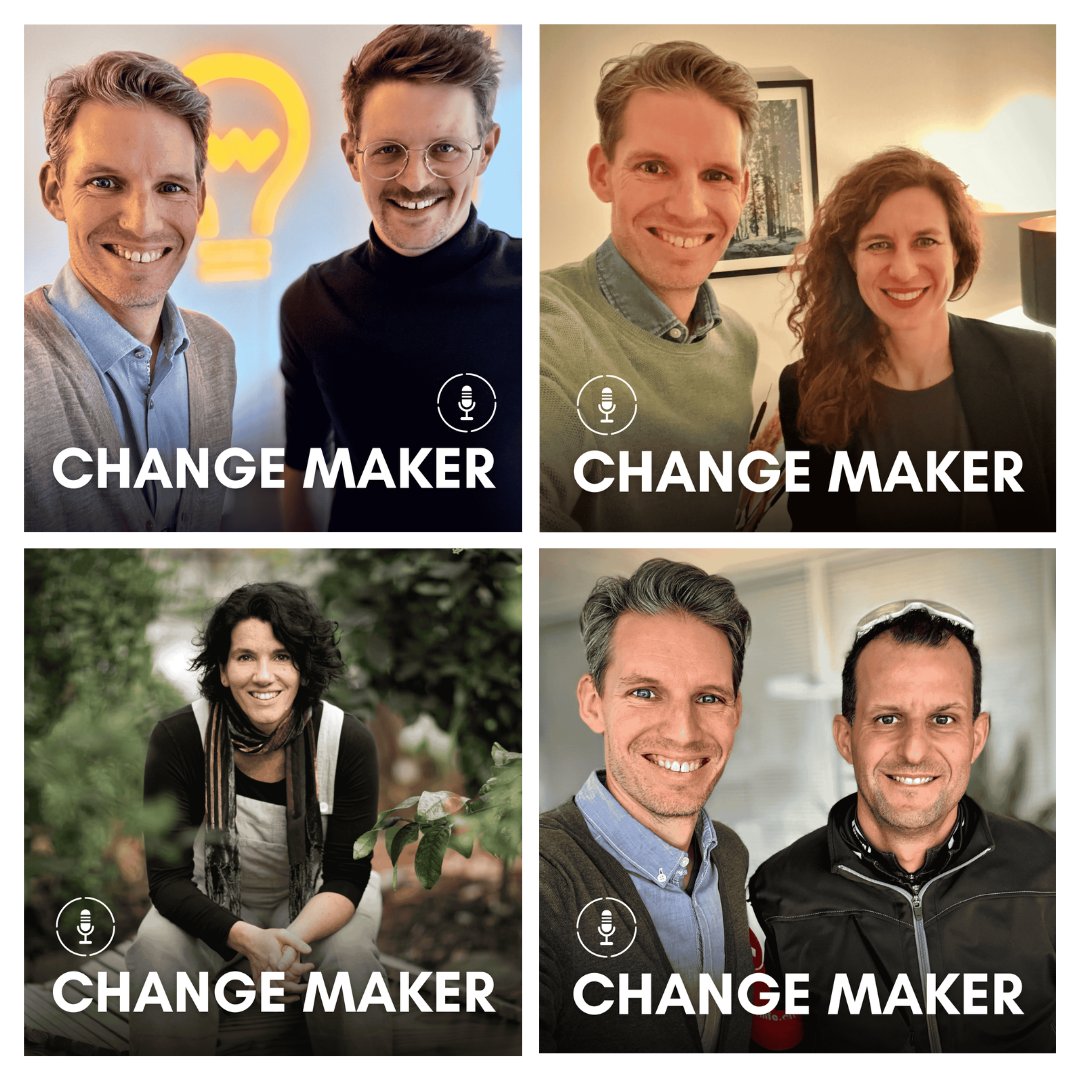 Die ersten vier Folgen meines Podcasts "Change Maker" sind live. Bin happy, dass ich mit so vielen spannenden Menschen über #Leadership und Wandel reden darf.

🎧Spotify: open.spotify.com/show/62onklP7b…
🎧Apple Podcasts: podcasts.apple.com/us/podcast/cha…