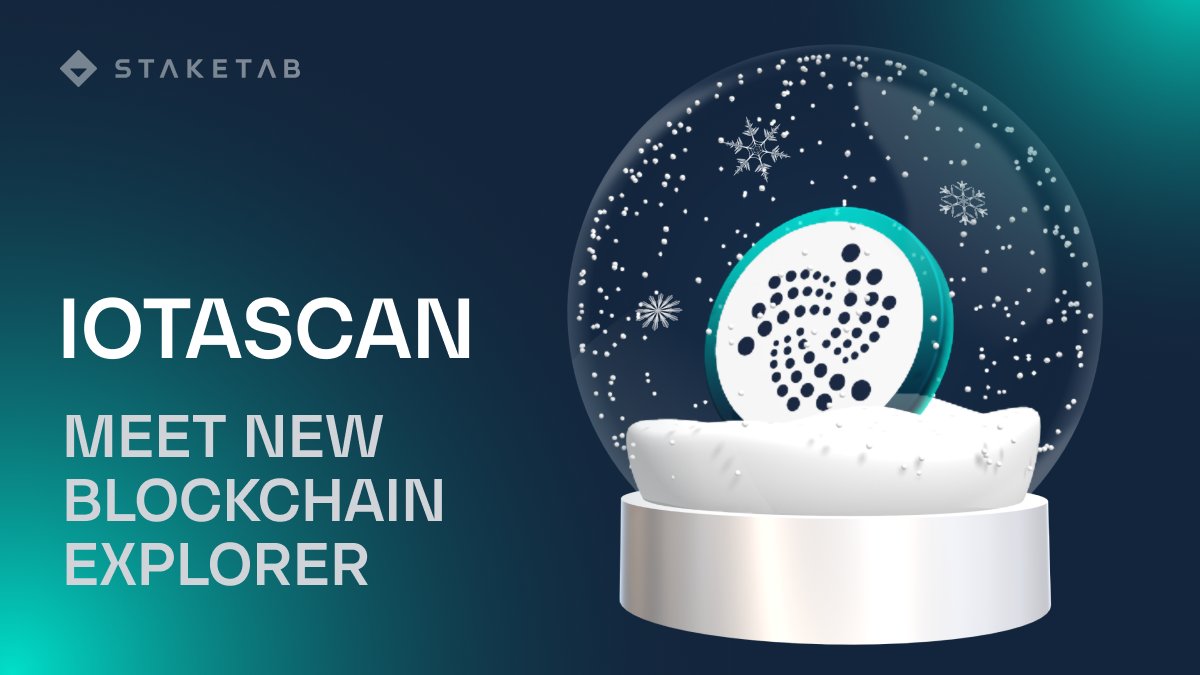 Staketab (@staketab) on Twitter photo 🌟 New year with a new explorer! Meet #Iotascan—your gateway to the <a href="/iota/">IOTA</a> network!
Track transactions, explore #NFTs, monitor #tokens, and stay updated with the latest #IOTA news—all in one place.
👉 iotascan.com/testnet/news/7… 🌟 New year with a new explorer! Meet #Iotascan—your gateway to the <a href="/iota/">IOTA</a> network!
Track transactions, explore #NFTs, monitor #tokens, and stay updated with the latest #IOTA news—all in one place.
👉 iotascan.com/testnet/news/7…