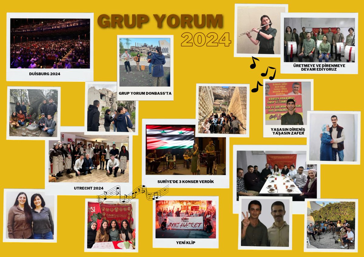 🗓️ Grup Yorum'un 1 Yılı!

Herkesin şarkılarıyla büyüdüğü Grup Yorum 2024'de de direnişin ve zaferin adı oldu. Yeni üretimleriyle ezilenlerin ve direnenlerin yanı başındaydı.

<a href="/Grup_YORUM/">Grup Yorum</a>
