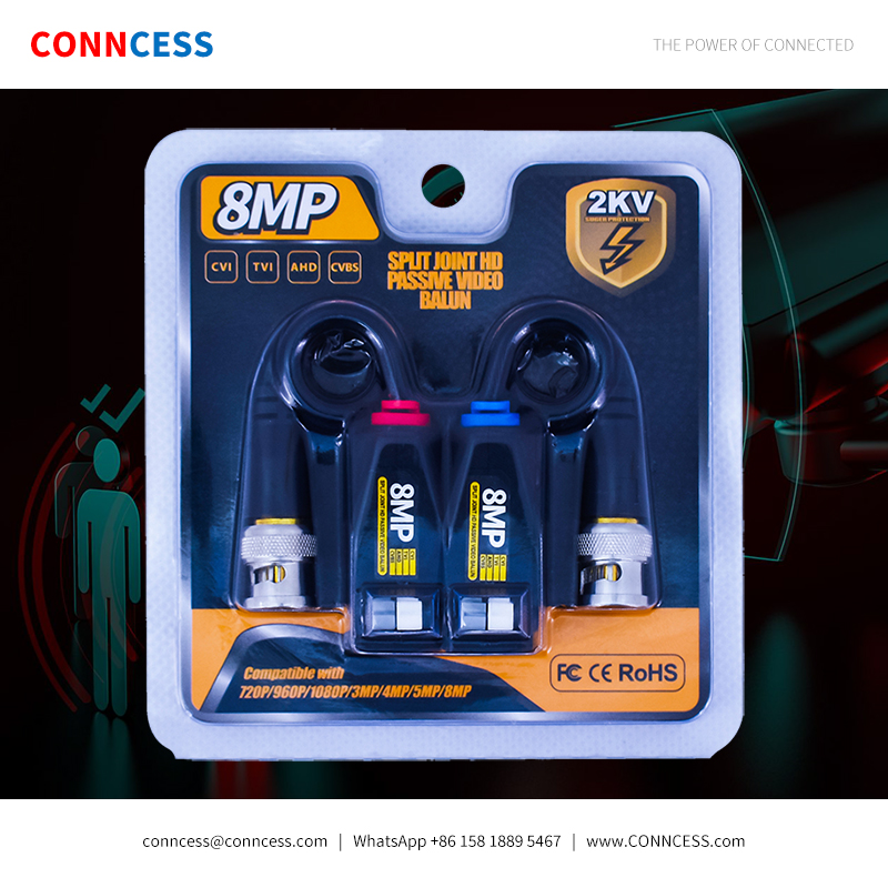 CONNCESS's tweet image. Professional production of high quality Video Balun.