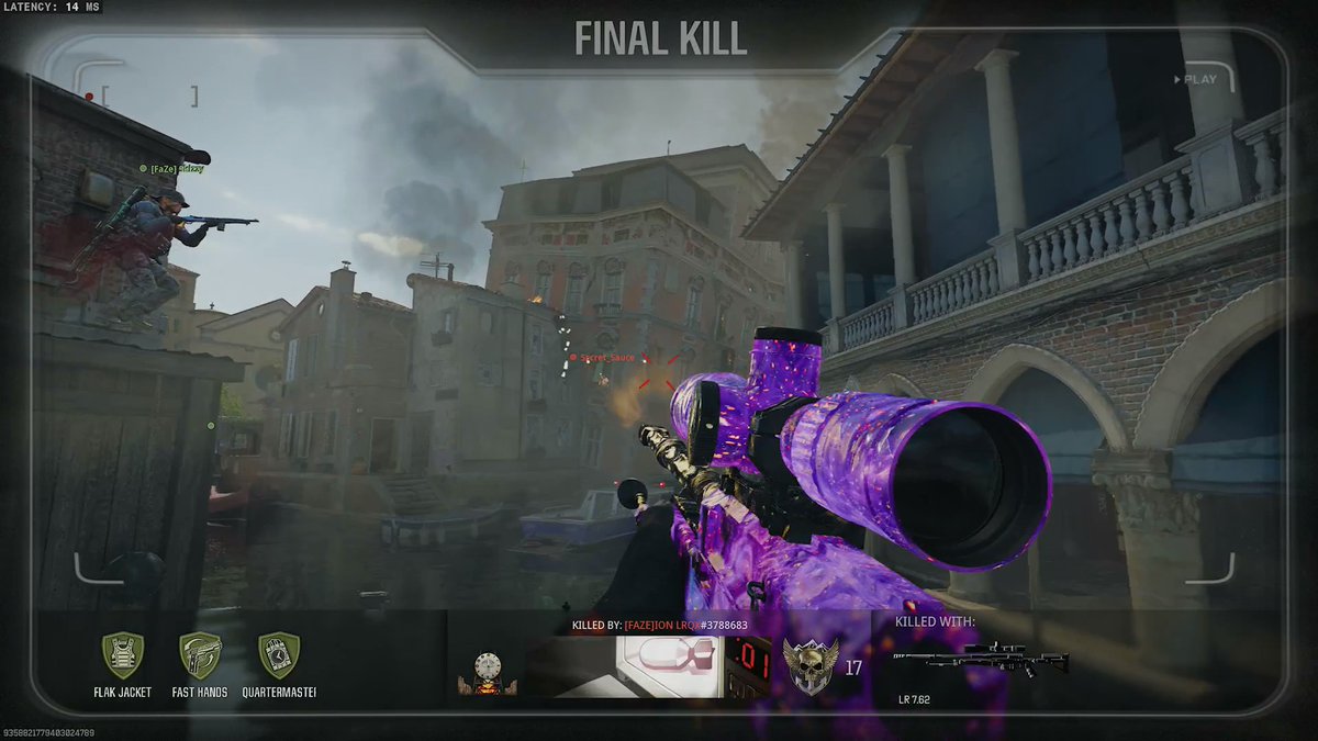 I hit my first shot with dark matter! #bo6
