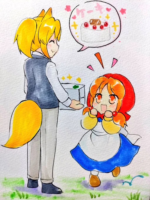 【チトセのおてつだい】まとめ⑬〜⑯#イラスト#イラスト好きな人とつながりたい #オリキャラ#アナログイラスト#創作 