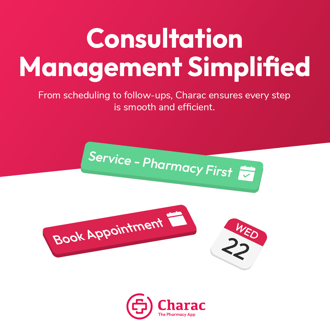 Charac - The Pharmacy App tweet media