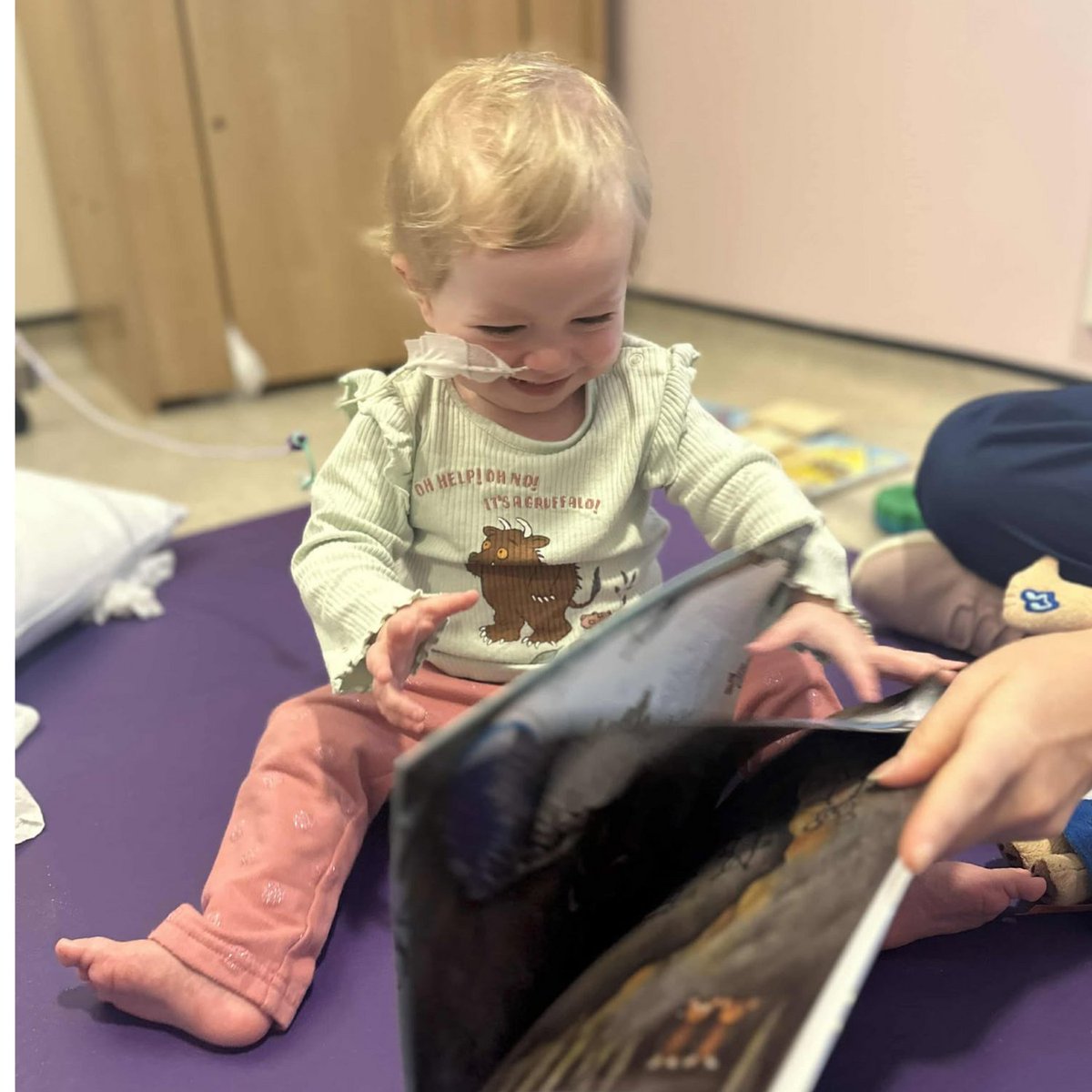 Royal Hospital for Children, Glasgow (@rhcglasgow) on Twitter photo This year, #TheGruffalo celebrated its 25th anniversary, and thanks to <a href="/ReadforGoodUK/">Read for Good</a>
our young patients were delighted to receive special anniversary editions of the family favourite story
Thank you to everyone involved in this special gift for the children This year, #TheGruffalo celebrated its 25th anniversary, and thanks to <a href="/ReadforGoodUK/">Read for Good</a>
our young patients were delighted to receive special anniversary editions of the family favourite story
Thank you to everyone involved in this special gift for the children