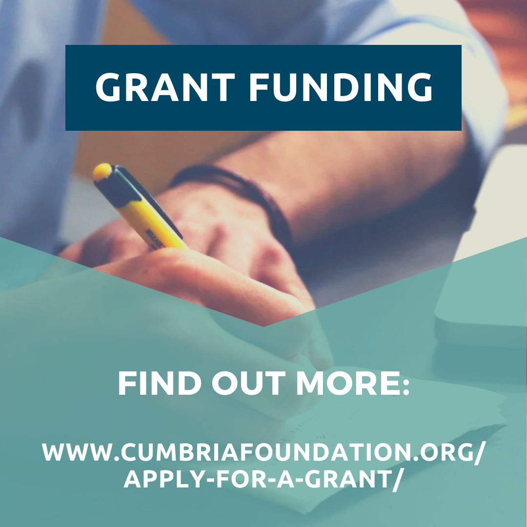 If your organisation is looking for grant funding, take a look at our website to see how we might be able to help you:

 👉 cumbriafoundation.org/apply-for-a-gr…