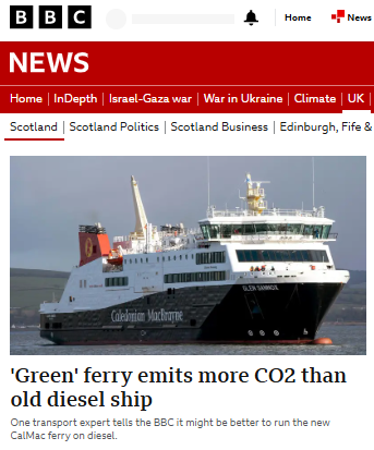 As we near the end of 2024 we can all surely drop the pretence that the BBC in Scotland is Scotland's national broadcaster. It isn't. It's a tin-pot colonial messaging service employing sock-puppets who'll say whatever it takes to maintain a career in broadcasting.