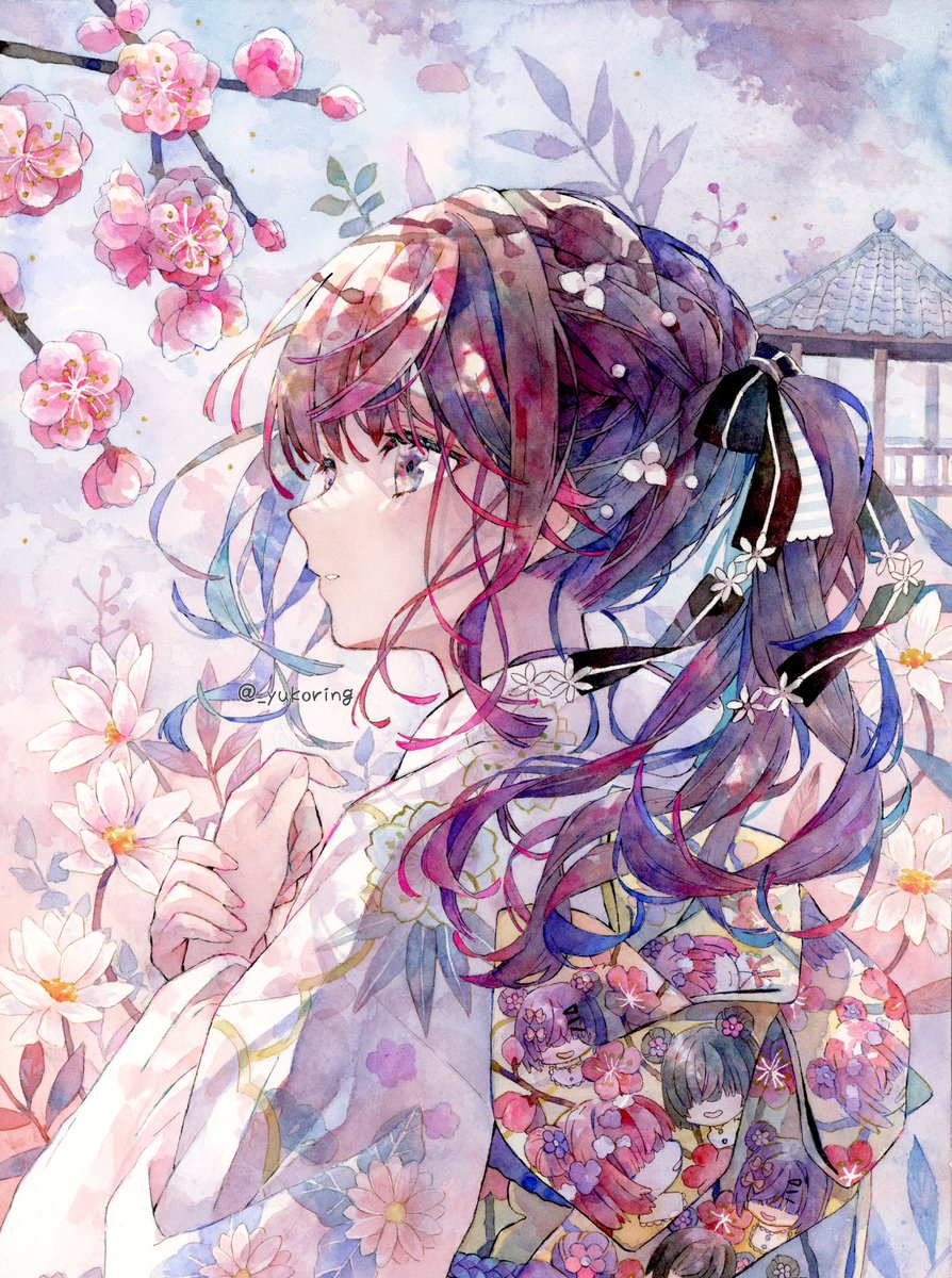 ゆこりん 透明水彩*Alice #アナログ絵」|優子鈴(ゆこりん)◇初画集4/24