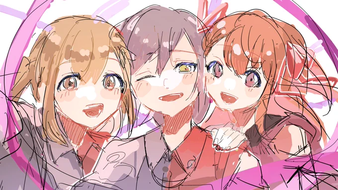 インフルによりここで力つきる。描き納め 