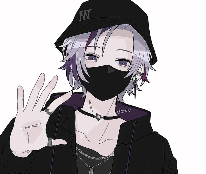 目元だけでも笑ってるのわかるのイイな〜と、果たしてほんとに笑ってるのかな…⁈で感情2こある 