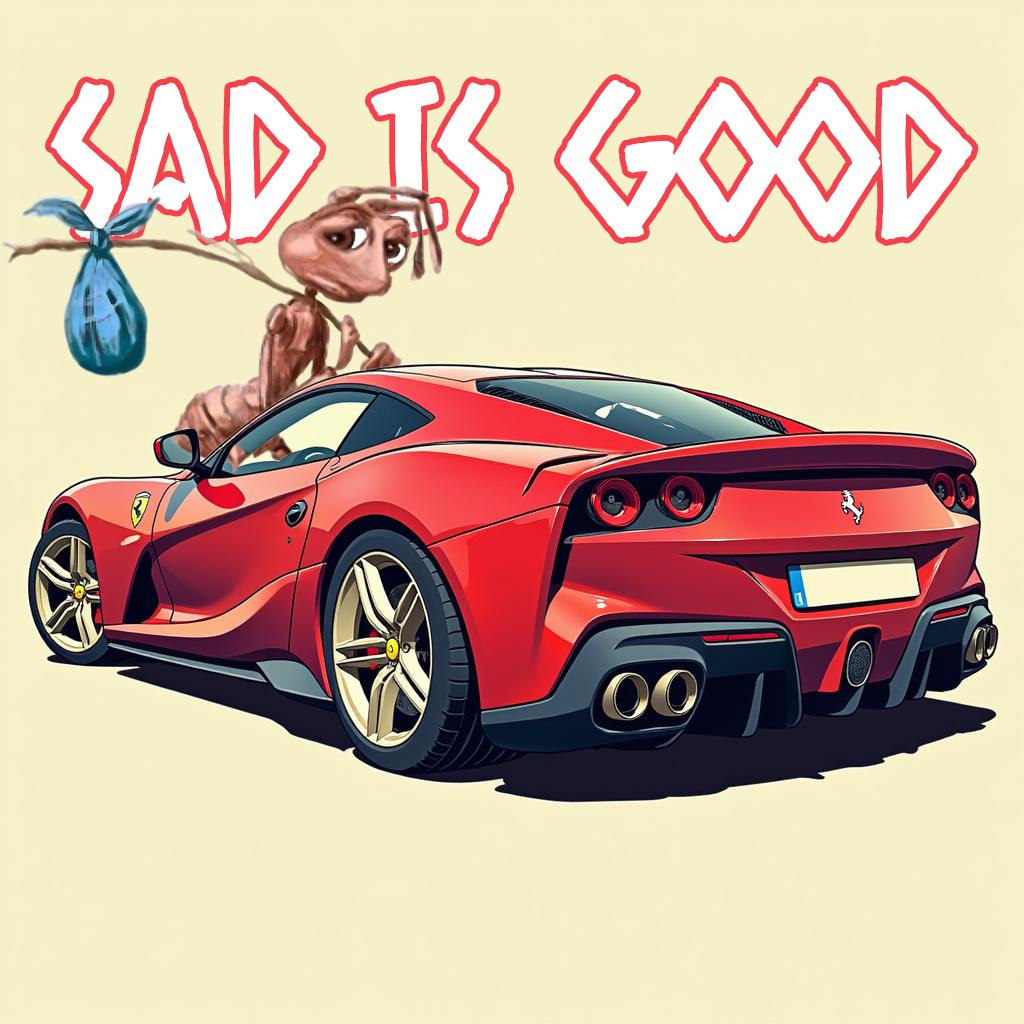 Markets down? Good. More chances to buy $SADANT🐜💧

While others quit, the colony grows stronger. 
Cry, hold, and let’s prove everyone wrong.

#cryingtothemoon #meme